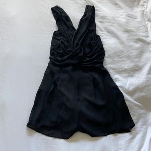 NBD black romper